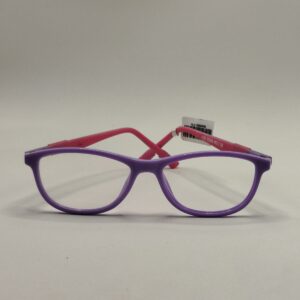 Armação Infantil Feminina – Acetato Roxo com Arte Rosa e Cinza