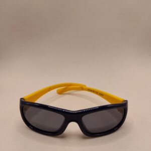 Óculos Solar Esporte Preto com Amarelo