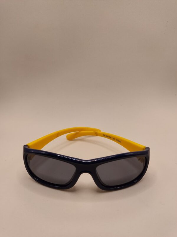 Óculos Solar Esporte Preto com Amarelo