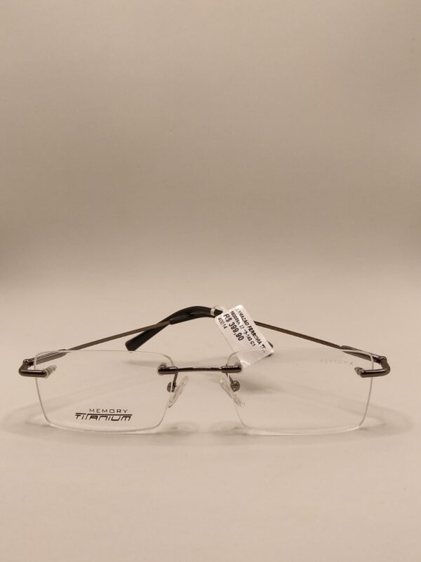 Armação Parafusada Titanium com Arte Preta