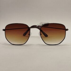 Solar Metal Quadrado Marron Ferrovia