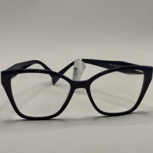 Armação Acetato Total Azul Escuro Gatinho Quadrado