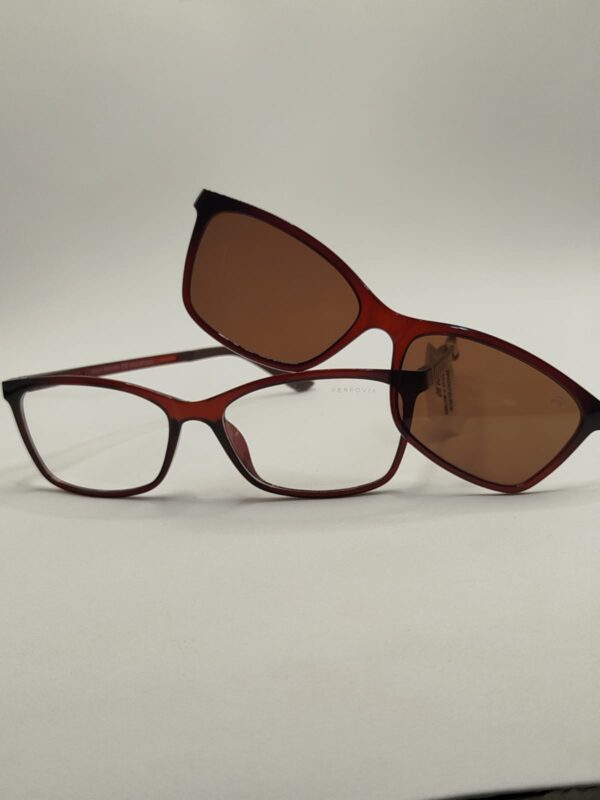 Armação Acetato Total Marron Clip-on P