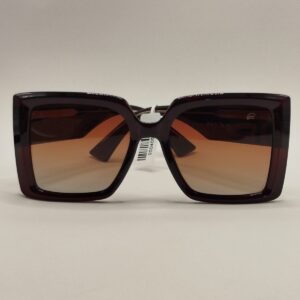 Óculos Solar Acetato Marron Quadrado Grande Ferrovia