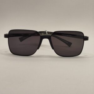 Óculos Solar Masculino Metal Preto Quadrado com Plaqueta Ferrovia  Ref.52O3436467