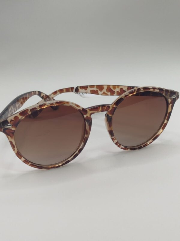 Solar Rajado de Onça Acetato Liso Tamanho P