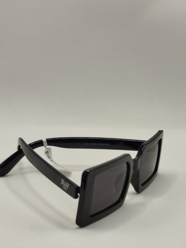 Óculos Solar Ferrovia Fruv Acetato Liso Preto Ref.642619