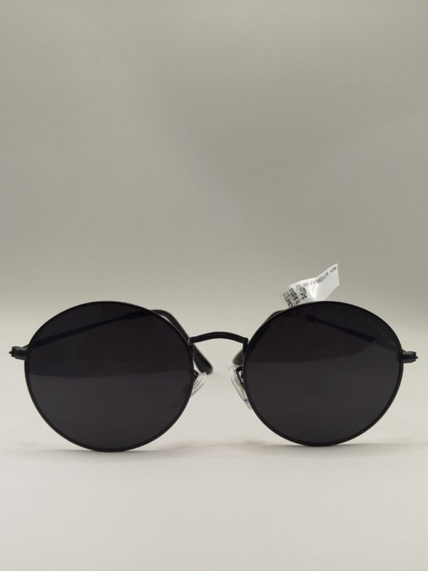 Solar Metal Oval Com Lentes RV 50 Preto Médio