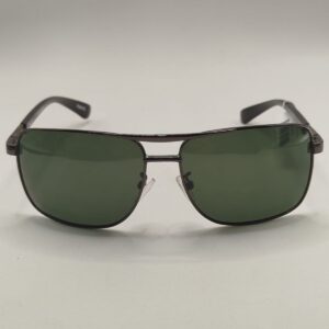 Óculos Solar Metal Com Arte de Acetato Verde