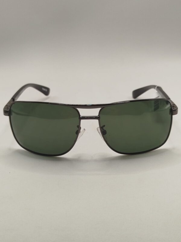 Óculos Solar Metal Com Arte de Acetato Verde
