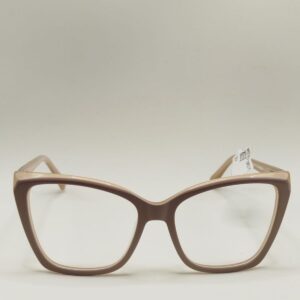 Armação Acetato Gatinho Nude Creme Grande-Ferrovia
