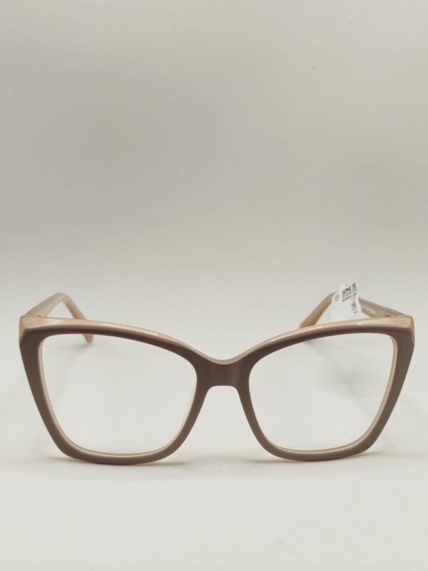 Armação Acetato Gatinho Nude Creme Grande-Ferrovia