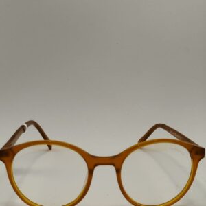 Armação Acetato Liso Oval Caramelo Ferrovia tamanho P
