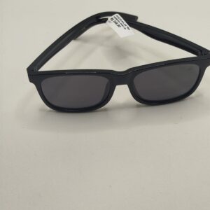Solar Quadrado Acetato Preto Liso Ferrovia (Opção Para colocar Grau)