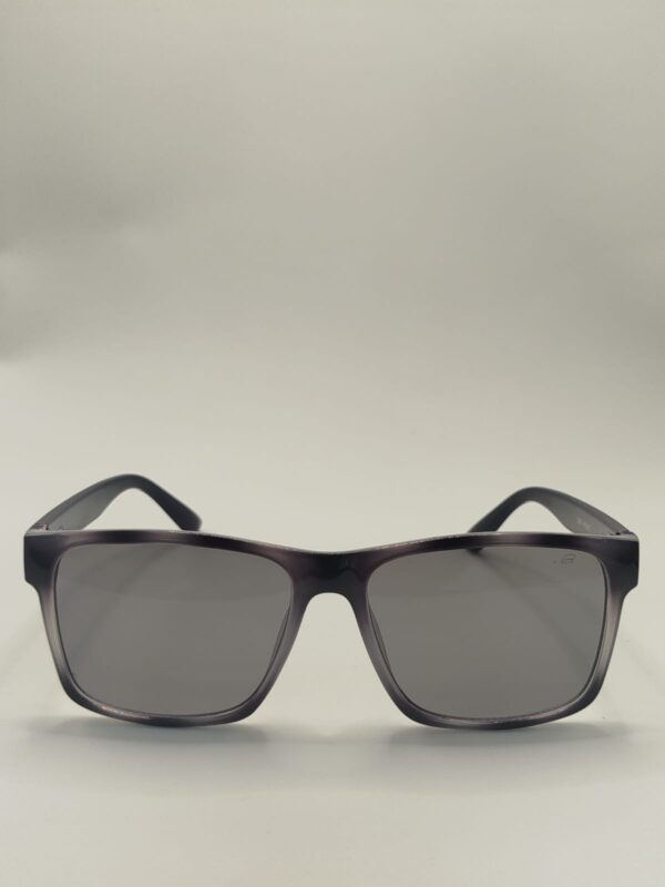 Óculos Solar Acetato Azul Com Cinza Arte Com Detalhe Vermelho Ferrovia. Rf. 2203 453057