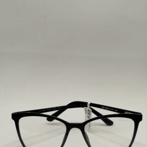 Armação Acetato Quadrada Gatinho Liso Preto G Ferrovia