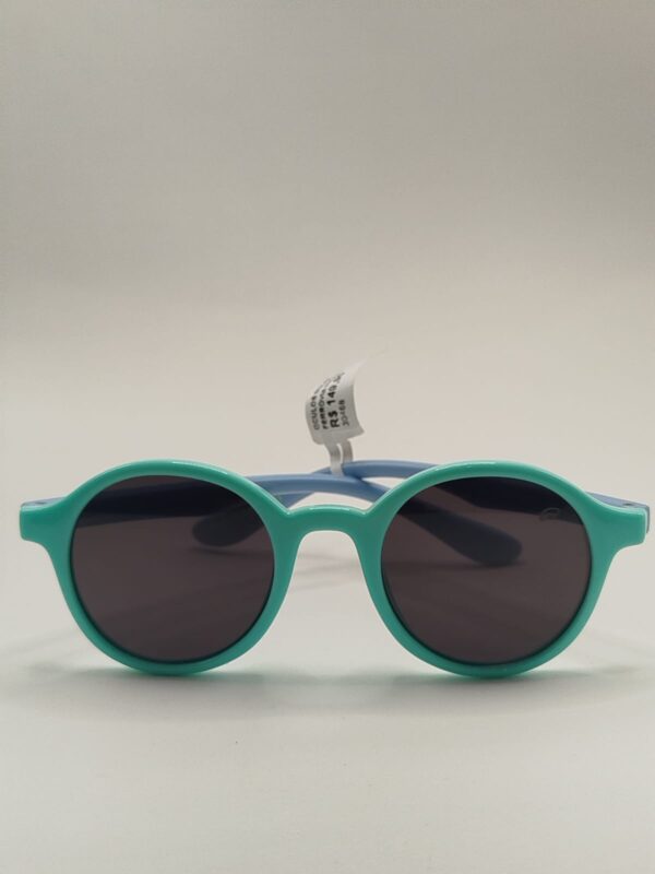 Óculos Solar Acetato Oval Verde Bebê Arte Azul Bebê Infantil-Ferrovia (Até 8 anos) Ref.4203453119