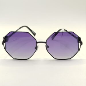 Óculos Aço Preto Com Lentes Azuis Requadrado-Ferrovia Ref.4204436418L