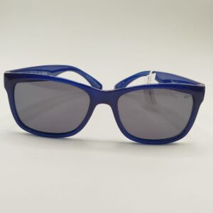 Óculos Solar Azul Escuro Liso Linha Terra do Sol-Médio