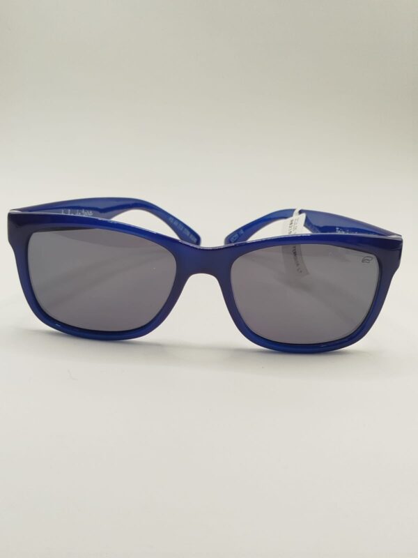 Óculos Solar Azul Escuro Liso Linha Terra do Sol-Médio