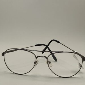 Armação Aviador Cinza Com Arte Preta Unisex. Rf. 2205 443023 5518 140