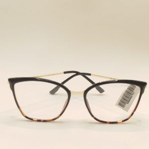 Armação Acetato Quadrado Preta Rajada Arte Aço. Rf. 2209 436326A 5519 143