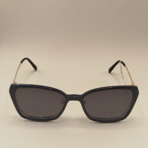 Armação  Clipon  Metal Ouro Com Preto Quadrada Ref. clipon/1 polarized 5206580505