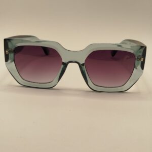 Óculos Solar Quadrado Acetato Azul Liso Ferrovia Ref.3212642827