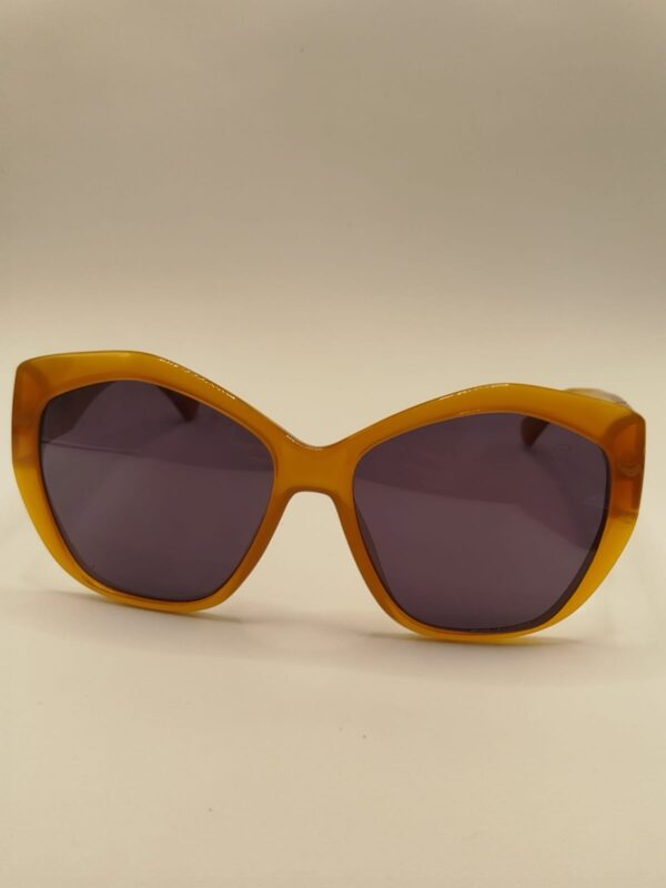 Óculos Solar Acetato Liso Requadrado Grande Lentes Cinza  Ferrovia Ref.3212642830