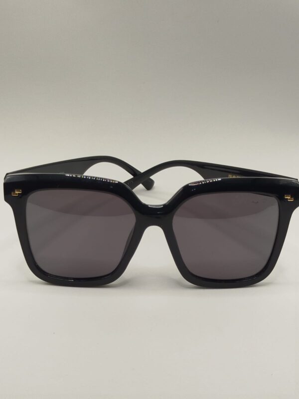 Óculos Solar Acetato Quadrado Gatinho Preto Liso Ref. Polarized 3212642808
