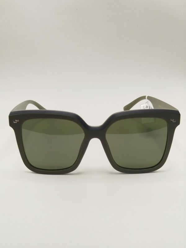Óculos Solar Acetato Quadrado Gatinho Fosco Verde  Grande Ref.Polarized 3212642808