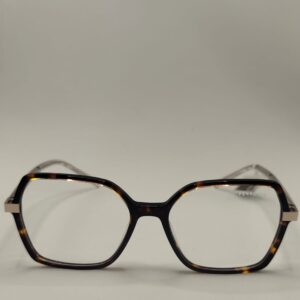 Armação Acetato Quadrado Rajada Arte Transparente Brilhosa Ref.4212283563A5317140C2