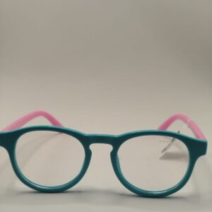Armação Oval Infantil Azul Babe, Arte Liso Rosa Infantil. Rf. 5204 580483A 4418 129 C2