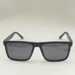 Óculos Solar Fosco Preto Arte Caroçuda Preta C/ Detalhe Azul. RF.2211 642673
