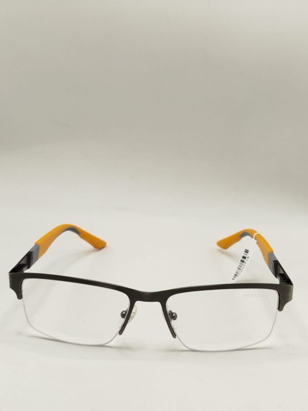 Armação Fio de Nylon  Metal Prata Com Arte acetato Amarelo. RF. 5204 580464A 5617 145 C6