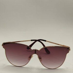 Óculos Solar Aço Marron Espelhado Arte Acetato Feminino Médio Ref.9111 436056