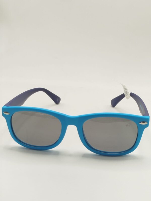 Óculos Solar Acetato Fosco Azul Céu Com Arte Acetato Azul Infantil Ref.4203453121