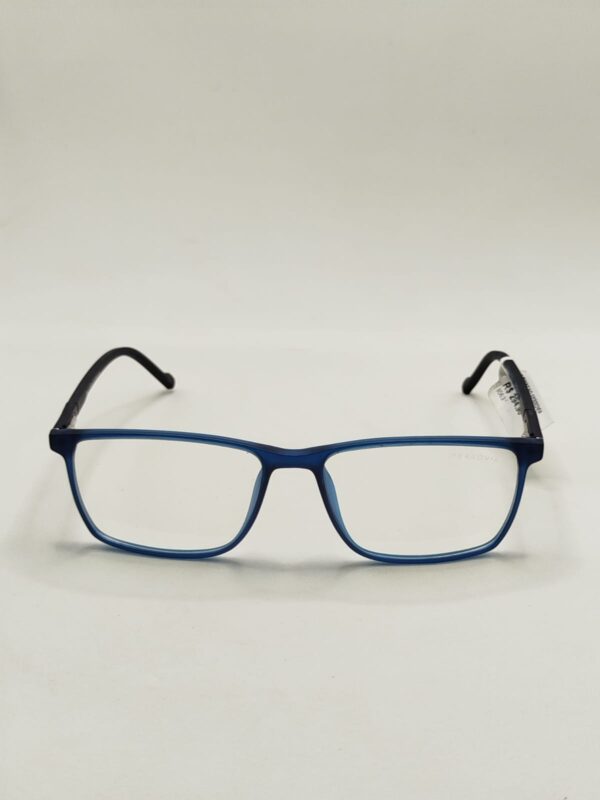 Armação Acetato Fosco Azul Quadrado Arte Aço Azul Ref.02086422945517140