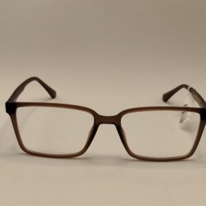 Armação Acetato Quadrado Marrom Claro Fosco Masculino, RF.3211283462A5517140