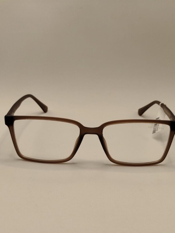 Armação Acetato Quadrado Marrom Claro Fosco Masculino, RF.3211283462A5517140