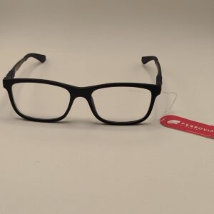 Armação Quadrado Acetato Preto Fosco C/ Arte Azul Infantil, RF.0208 642282 4816 125
