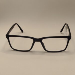 Armação Acetato Quadrado Preto Liso Com fosco Masculino,  RF.421 2283556A 5617 145 C5