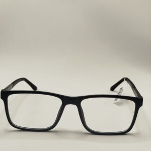 Armação Acetato Fosco Preto Com Placa Metal Ref.5204436456A 5317 142 C1