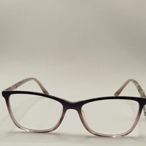 Armação Acetato com Metal Quadrada com Placa Lilás. Rf. 9109 263251 4816 130