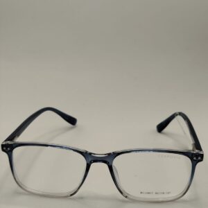 Armação Acetato Quadrado Liso Azul Transparente  (P). Rf. 5207 580537 5016 137 C1
