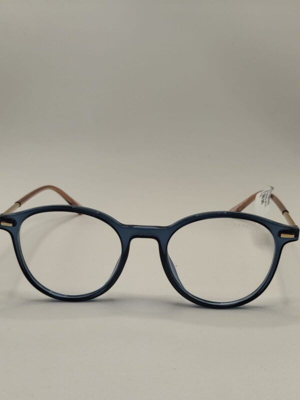 Armação Acetato Oval Azul/ Cinza Arte Metal. Rf. 5208 436514A 5020 146 C1
