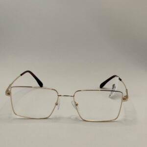 Armação Metal Fechado Fina com Acetato MArrom. Rf. LJ7010 5617-140 C1