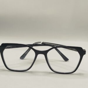 Armação ACETATO PRETO LISO QUADRADO FERROVIA REF.5209580569A5217145C1