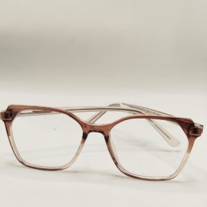 Armação ACETATO MARRON TRANSPARENTE LISO QUADRADO FERROVIA REF.5209580569A5217145C2