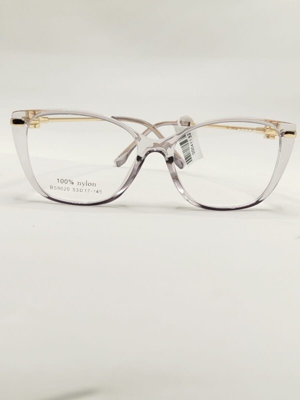 Armação ACETATO NUDE COM CINZA DETALHE CRUZ COM BRILHO (G) REF: 5211580581A5317145C3